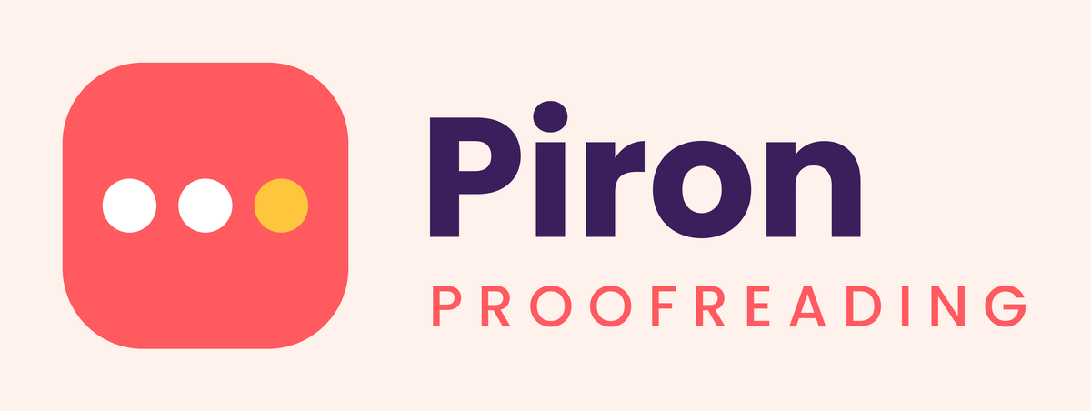 Piron Proofreading